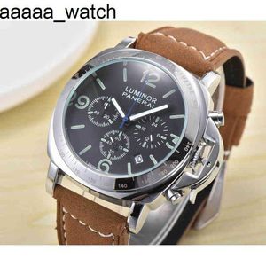 Assista High Panerass Quality Mens 2024 Designer Luxo para homens Mecanismo Menic Watch Men Fashion Leather Band Sentleman Dsnq