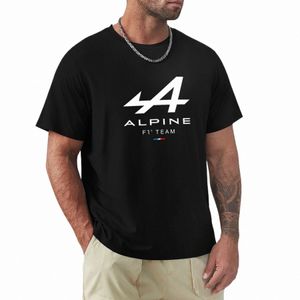 Alpine f1 T-shirt Nowa edyti t-koszulka estetyczna odzież śmieszne t-koszule chłopcy białe koszulki Męskie koszulki graficzne zabawne A89x#
