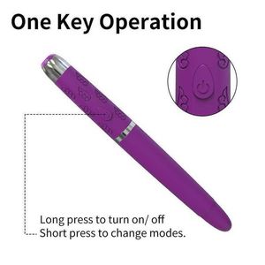 Chic Adult charging point tidal pen for women's masturbation massage vibrator vibration honey bean teaser stick 231129