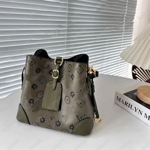 Designer bags Crossbody bag Luxurys handbags woman bucket bags totes drawstring bag embossed printing,women shoulder bag