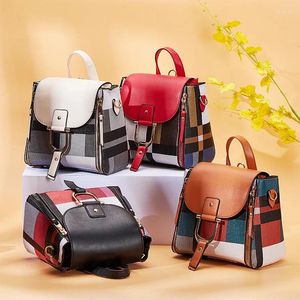 Bolsas de ombro Bolsa mensageiro feminina PU couro pequeno quadrado prático moda capa de telefone móvel