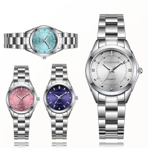 Chronos Kadın Lüks Rhinestone Paslanmaz Çelik Kuvars Saatler Bayanlar İş İzle Japon Kuvars Hareketi Relogio Feminino 201251I