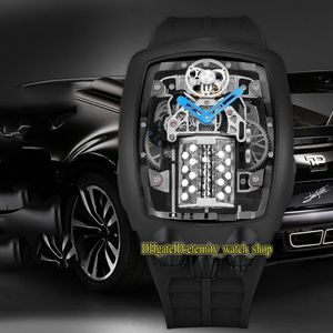 Eternity Sport Watches Senaste produkter Super Running 16 Cylinder Engine Dial Epic X Chrono Cal V16 Automatic Mens Watch PVD Black 289i