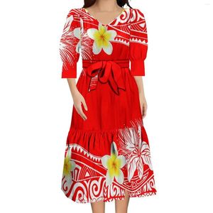 Бальные платья Летнее женское платье с пышными рукавами Temperament Ly Design 2024 Высокое качество Полинезия