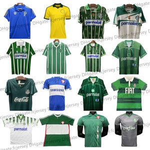 1992 93 96 97 2014 18 19 Retro Palmeiras R. CARLOS Soccer Jersey 23 24 1980 home away EDMUNDO ZINHO RIVALDO EVAIR Green Football Shirts Mens Uniforms SEP maillot de foot