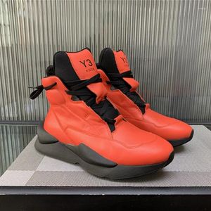 69 Y3 Walking KGDB buty skórzany pasek kostki męski sneaker High Sneakers Sports S 10154 S