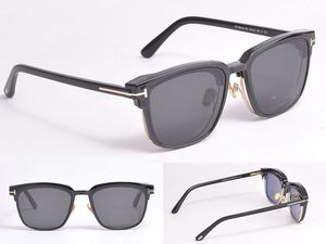 Мужские солнцезащитные очки дизайнерские бизнес -наполовину магнитный солнцезащитный клип.