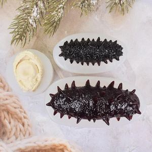 Baking Moulds Sea Cucumber And Abalone Fondant Silicone Mold Diy Candle Chocolate Mould 239-2