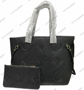 2pcs set Luxury Designer Bag women handbags ladies tote bag Messenger composite bag lady clutch wallet shoulder tote female purse