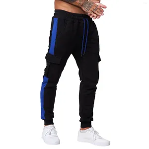 Pantaloni da uomo Pantaloni sportivi Cravatta Pantaloni sportivi Pantaloni larghi con coulisse Pantaloni in pile Cargo con tasche Hip Hop all'aperto Vintage maschile