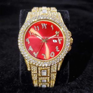 Orologi da polso Missfox Arabic Numero Red Dial per mas