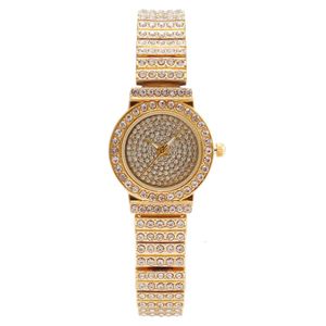 Full Fashion Diamond Inlaid Women's Quartz Watch Armband Wristwatch