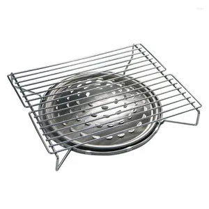 Tools Portable Mini Grill BBQ Rack Household Stainless Steel Barbecue Gas Stove Shelf