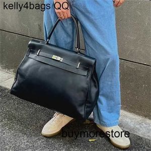 Women Totes Handbag Keliys 50cm Cow Togo Leather Top Quality Handmade 40cm Bag Version Version för axelqq LGU58