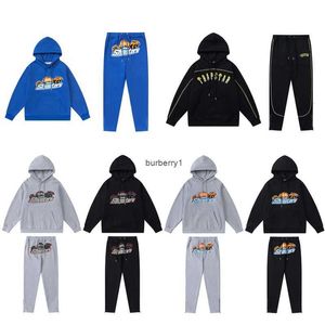 Trapstar Mens Trailtsits Tiger Head Trapstar atıcılar Track Suit Havlu Nakışları Kadınlar Polar Trachsuit Hoodies Pantolon Setleri