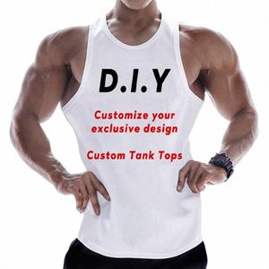 diy Custom Design Own Style Polyester 3D Printed Tank Tops Men Women Streetwear Oversized Tops Tees Suppliers For Drop Shipper g5Ku#