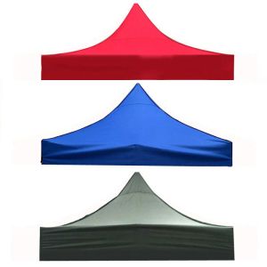 Kits 420d engrossar gazebo telhado pano vermelho azul verde cor sun sombra tenda cobertura superior gazebo substituir acessório 2x 2m/2x 3m/3x 3m/3x4.5m/3x6m