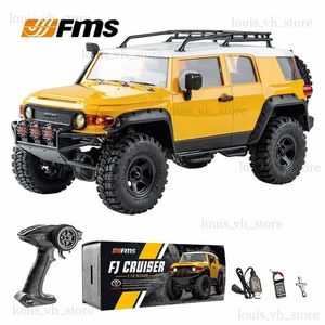 Electric/RC Car 1 18 RC CAR 1/18 FJ Cruiser RTR Simulation Electric 4WD RC Model Crawler Off-Road fordon Body-on-Frame Structure Vuxen Childre T240325