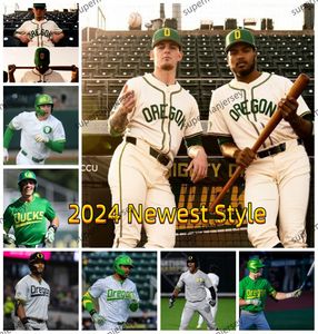 Oregon Ducks 1954 Throwback Baseball Jersey Uniforms Custom Any Name Any Number All Stitch