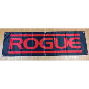 Aksesuarlar 130gsm 150D Malzeme Rogue Banner 1.5ft*5ft (45*150cm) Boyut Ev bayrağı kapalı dış mekan dekor YHX207