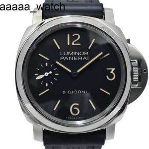 Luxury Panerass Watch Mens 2024 armbandsur 8 PAM00915 Automatisk mekanisk full rostfritt stål vattentät