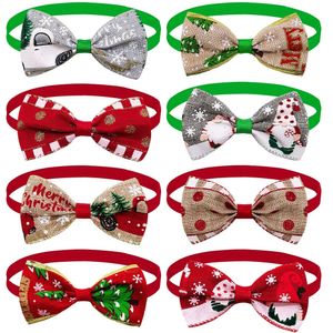 50100ps ręcznie robione pies Bowties for Christmas Careing Bows Samll Cat Bowie Ties Nucidle