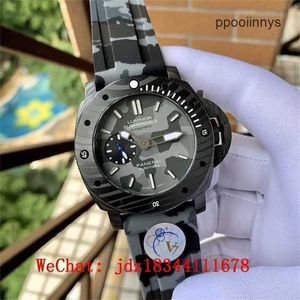 Часы швейцарского производства Panerai Спортивные часы PANERAISS Механические мужские водонепроницаемые мужские часы с автоматическим механизмом eee3