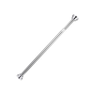 Poles Rod Curtain Tension Shower Rods Cupboard Clothes Adjustable Rail Spring Closet Stainless Wardrobe Extension Steel Expandable