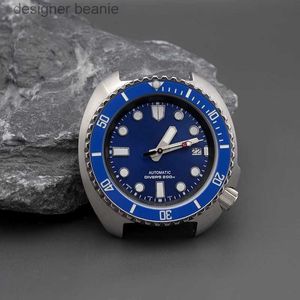 Wristwatches Turtle Abalone Diving Mens Wth NH35 Stainless Steel Diving Mens Automatic 200 meter WaterproofC24410