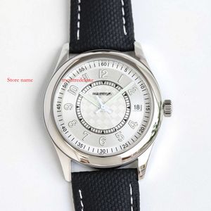 مصممي التاريخ السنوي جودة الرسغ ساعة ساعة pp6007 AAAA Men's Luxe 40mm Watches High Business 9.2mm التقويم السنوي التلقائي 6007G-017 Superclone 372