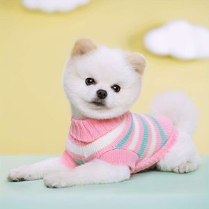 Knitted Clothes for Toy Small & Cat, Warm Dog Sweater Soft Cat Sweatshirt, Winter Pet Apparel