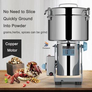 Verktyg 220V/110V Big Capacity 800G 1000G Herb Grinder kaffemaskin Korn kryddor Mill Medicin Vete Mixer Dry Food Grinder