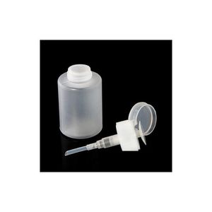 Tırnak Sanat Ekipmanı Toptan-HTHL 150ml Makyaj Plastik Pompa Dispenser Şişe Damla Dağıtım Sağlık Güzellik Salon Araçları DHEP7