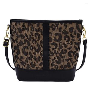 Bolsas de ombro 2024 leopardo bolsas designer de moda senhoras mão crossbody para senhora saco