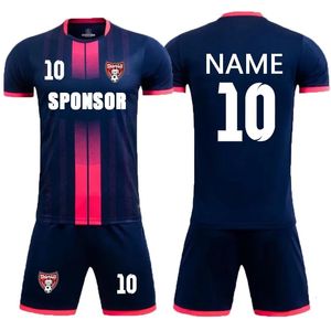 Kinder Fußball Trikots Männer Fußball Kleidung Sets Kurzarm Kinder Frauen Fußball Uniformen Erwachsene Kinder Fußball Trainingsanzug Jersey 240314