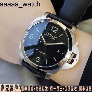 2024パネルウォッチ高級メカニカルメンズシリーズPRECISION STEEL AUTOMATIC PAM00312 Waterfroof WristWatchesデザイナーファッションブランド