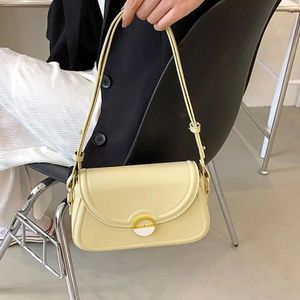 Drawstring Crossobdy Shoulder Bag PU Leather Large Capacity Flap Casual Handbags Women Female