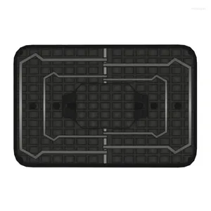 Carpets Frost Trap Welcome Floor Door Kitchen Bathroom Mats Anti-Slip Outdoor Doormat Garage Entrance Rug Carpet Living Room Footpad