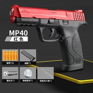 Adults For MP40 Blowback Blaster Gun Toy Pistol Launcher Outdoor Boys Laser Game Uamxg