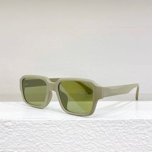 Fyrkantiga solglasögon olivgrön herr sommar sunnies lunetter de soleil glasögon occhiali da sole uv400 glasögon