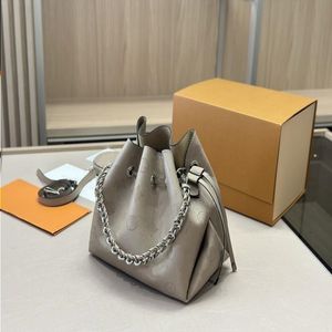 Louls Vutt Top Luxury Handtasche Designer Hollow Bag Eimer Geldbörse Schulter 23 cm Bag Handtasche mit Münzkreuzkörper Frauen