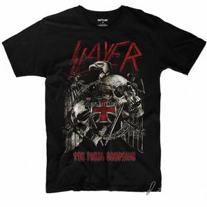 Zespół Slayer Ostateczna koszulka kampanii 2024 Hot New A5IZ#