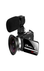 Videokamera WiFi 27K Vlogging Camcorder für Youbute Touchscreen 30MP 16X Digitalzoom Handycam Kamera Recorder Geräuschunterdrückunglin6143485