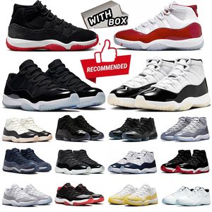 Jumpman 11 Scarpe da pallacanestro da uomo 11s Bred Velvet Cherry Gratitude Space Jam Cool Grigio Rosa Napoletano Donna Uomo Scarpe da ginnastica Sport all'aria aperta Sneakers