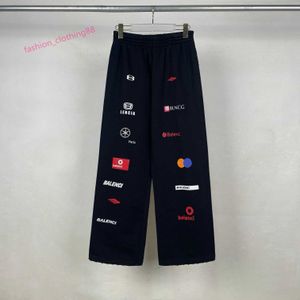 Pantaloni taglie forti da uomo Girocollo ricamato e stampato in stile polare estivo con puro cotone da strada 34weg