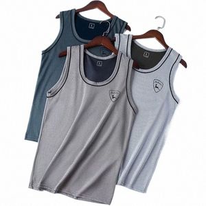 mens Underwear Sleevel Tank Top Solid Muscle Vest Undershirts O-neck Sport T-shirt men's vest bodybuilding Men's tank top b1Wr#