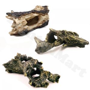 Decor Reptile Aquarium Lizard Snake Fish Hideout Cave Hide Hiding House Room Resin Terrarium Decor