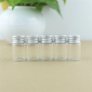 Gläser, 100 Teile/los, 22 x 40 mm, 8 ml, kleine Glasflaschen, Vorratsflaschen, Glas, kleine Gläser, Fläschchen, Mini-Behälter, dekorative Flaschen