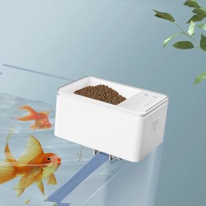 Matare Automatisk fiskmatare Smart Digital Fish Food Dispenser Timer Fish Feeder 70 ml batteri Auto utfodring för fiskbehållare och akvarier