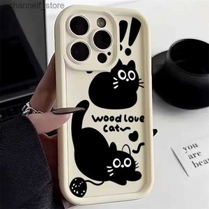 Capas de telefone celular para 13T Pro Cute Muppet Cat Case Poco F5 X5 13T 12T 12 13 14 Pro 11 Lite 5G NE Capa à prova de choque CoverY240325